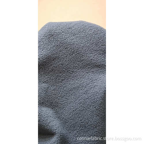 100% Polyester Polar Fleece Dyed Fabric Anti-Pilling